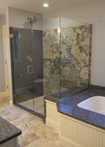 Granite Shower in Orono